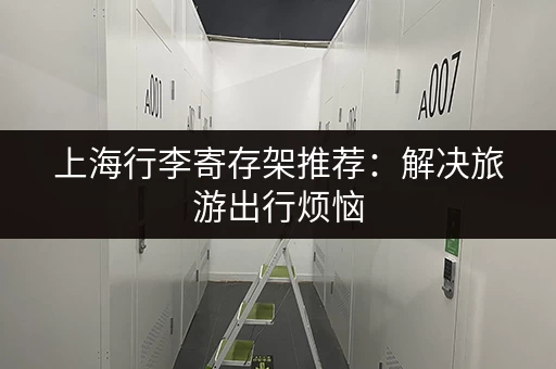 上海行李寄存架推荐：解决旅游出行烦恼