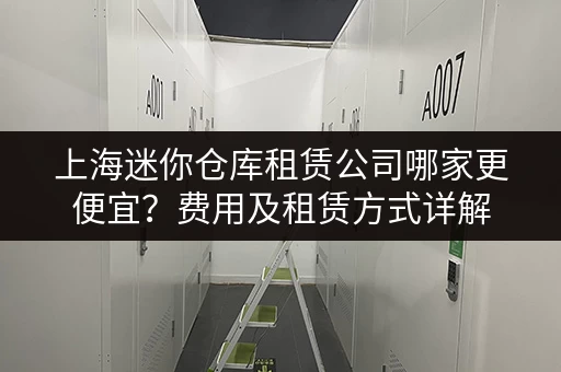 上海迷你仓库租赁公司哪家更便宜？费用及租赁方式详解