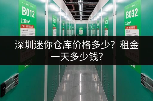 深圳迷你仓库价格多少？租金一天多少钱？