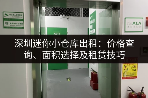 深圳迷你小仓库出租：价格查询、面积选择及租赁技巧