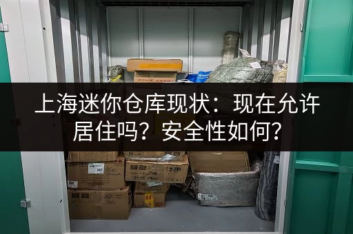 上海迷你仓库现状：现在允许居住吗？安全性如何？