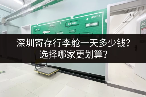 深圳寄存行李舱一天多少钱？选择哪家更划算？