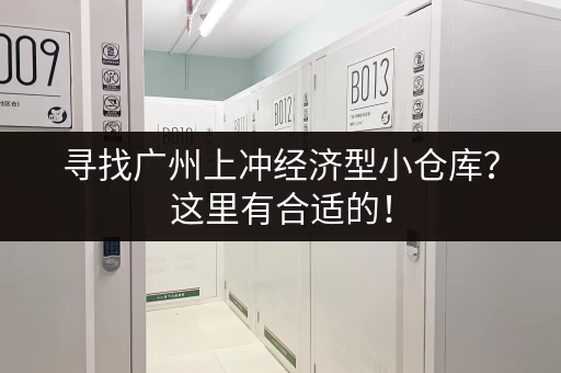 寻找广州上冲经济型小仓库？这里有合适的！