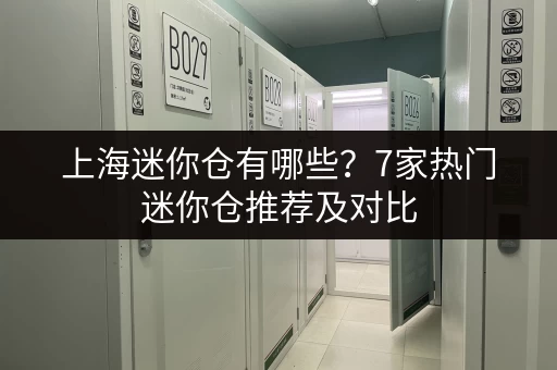 上海迷你仓有哪些？7家热门迷你仓推荐及对比