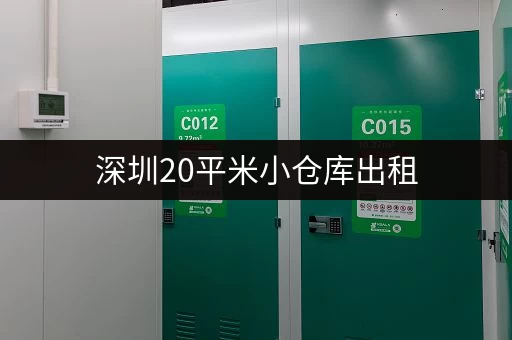 深圳20平米小仓库出租，价格实惠，位置方便！
