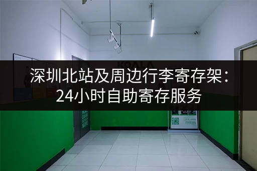 深圳北站及周边行李寄存架：24小时自助寄存服务