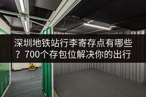 深圳地铁站行李寄存点有哪些？700个存包位解决你的出行难题！