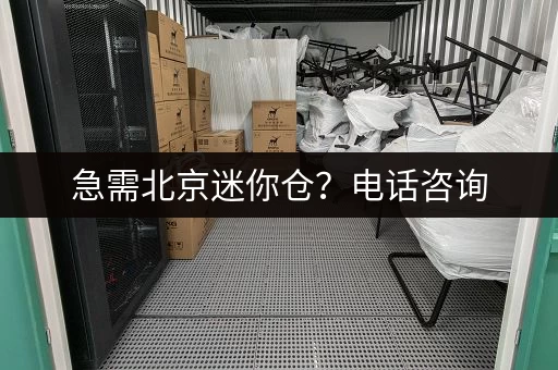 急需北京迷你仓？电话咨询，快速解决您的存储难题！