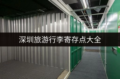 深圳旅游行李寄存点大全，方便快捷的行李寄存服务