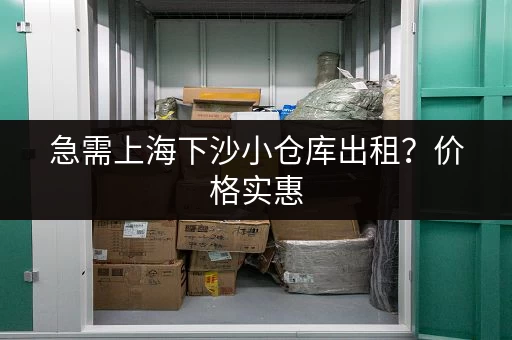 急需上海下沙小仓库出租？价格实惠，租期灵活