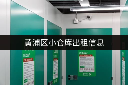 黄浦区小仓库出租信息，多种选择总有一款适合你