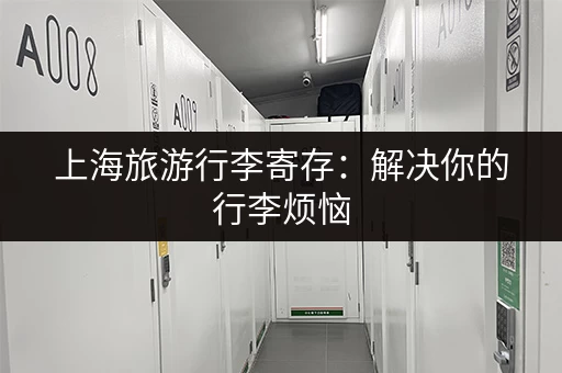 上海旅游行李寄存：解决你的行李烦恼，轻松畅游魔都