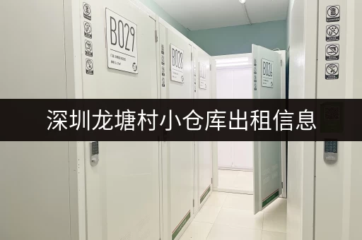 深圳龙塘村小仓库出租信息，联系方式详见内文！