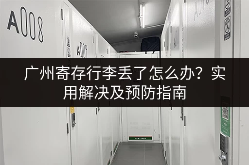 广州寄存行李丢了怎么办？实用解决及预防指南