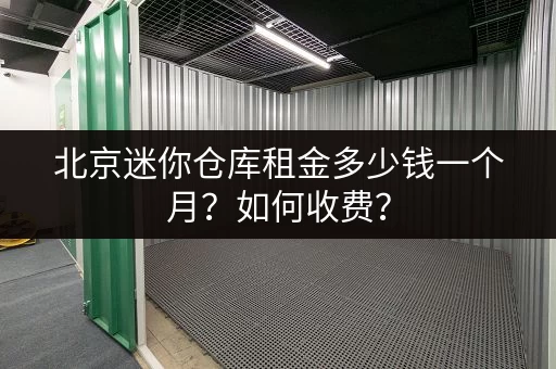 北京迷你仓库租金多少钱一个月？如何收费？