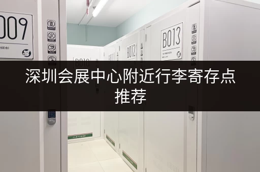 深圳会展中心附近行李寄存点推荐，安全又便宜？