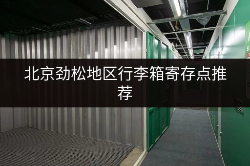 北京劲松地区行李箱寄存点推荐，方便快捷又安全