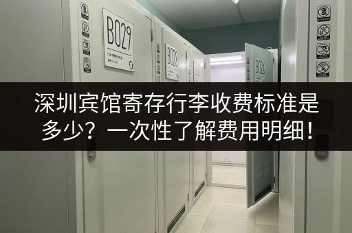深圳宾馆寄存行李收费标准是多少？一次性了解费用明细！