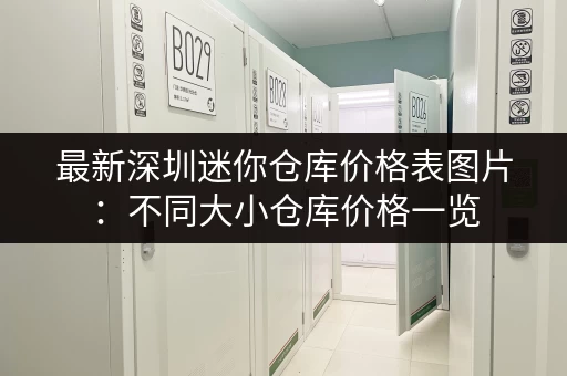 最新深圳迷你仓库价格表图片：不同大小仓库价格一览