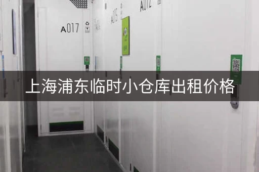 上海浦东临时小仓库出租价格，上海浦东迷你仓小仓库出租