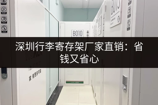 深圳行李寄存架厂家直销：省钱又省心