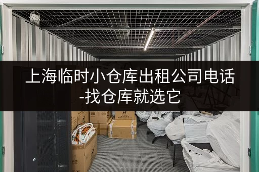 上海临时小仓库出租公司电话-找仓库就选它