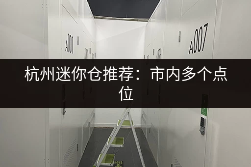 杭州迷你仓推荐：市内多个点位，自助存取，安全可靠！