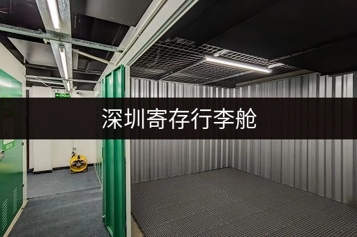 深圳寄存行李舱，一天多少钱？超实用指南