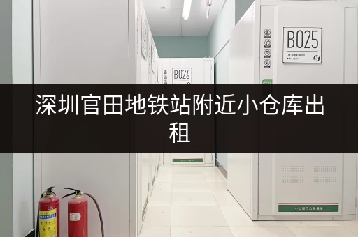 深圳官田地铁站附近小仓库出租，多种面积可选