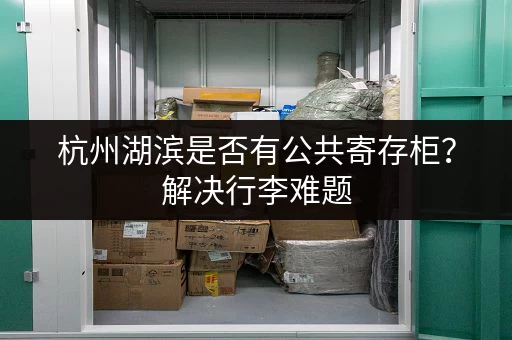 杭州湖滨是否有公共寄存柜？解决行李难题