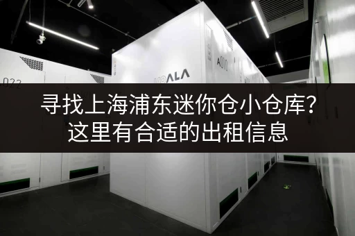 寻找上海浦东迷你仓小仓库？这里有合适的出租信息