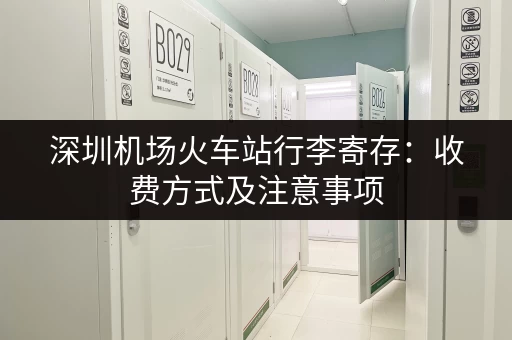 深圳机场火车站行李寄存：收费方式及注意事项