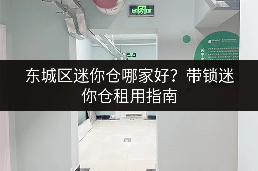东城区迷你仓哪家好？带锁迷你仓租用指南