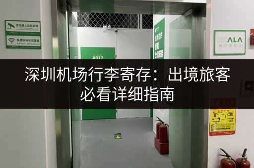 深圳机场行李寄存：出境旅客必看详细指南