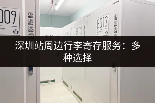 深圳站周边行李寄存服务：多种选择，任你挑选