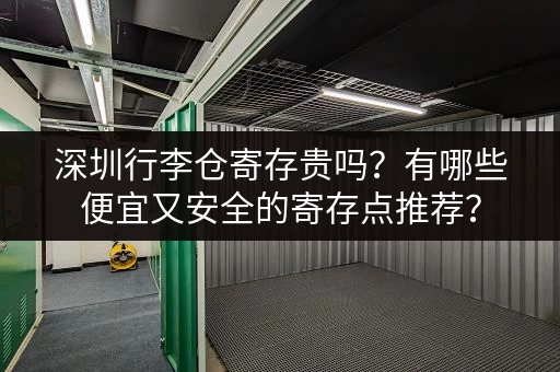 深圳行李仓寄存贵吗？有哪些便宜又安全的寄存点推荐？