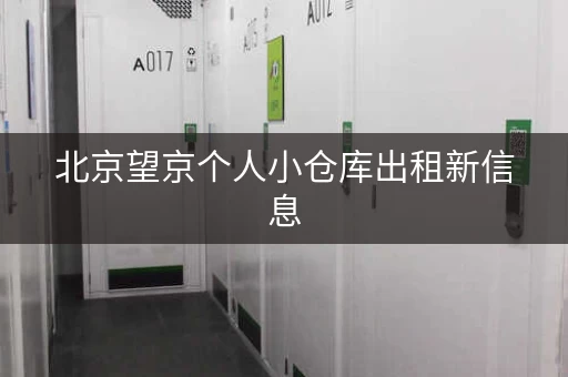 北京望京个人小仓库出租新信息，北京 个人小仓库