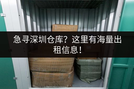 深圳寄存行李一个月要花多少钱？超详细价格清单