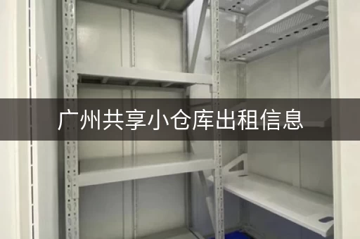 广州自助迷你小仓库出租信息，广州大仓库出租