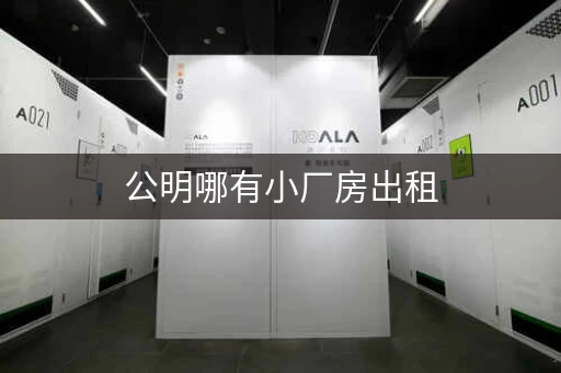公明哪有小厂房出租，深圳公明厂房出租一楼