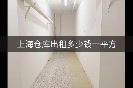 上海仓库出租多少钱一平方，上海小仓库出租网