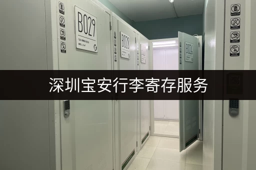 深圳宝安行李寄存服务，价格及地点一览