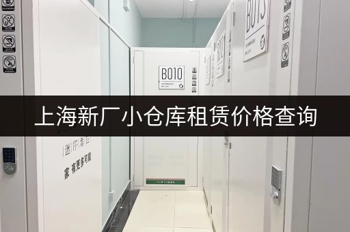 上海新厂小仓库租赁价格查询，多种选择任你挑选
