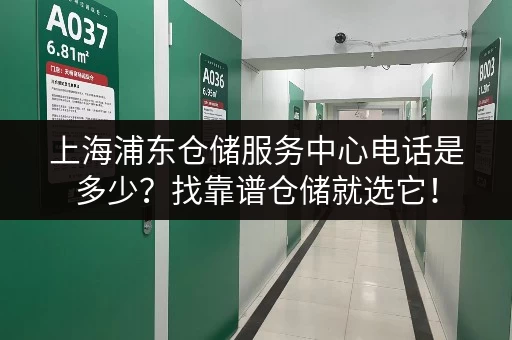 上海浦东仓储服务中心电话是多少？找靠谱仓储就选它！