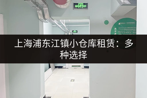 上海浦东江镇小仓库租赁：多种选择，近高速公路，方便快捷
