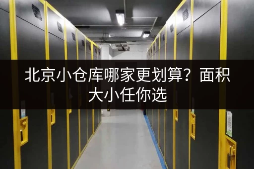 北京小仓库哪家更划算？面积大小任你选