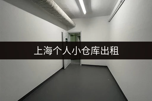 上海个人小仓库出租，安全可靠的私人物品存储空间
