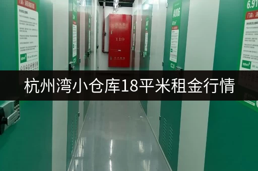杭州湾小仓库18平米租金行情，多少钱一个月？