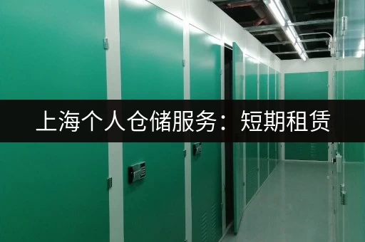 上海个人仓储服务：短期租赁，长期存放，多种选择任你挑！