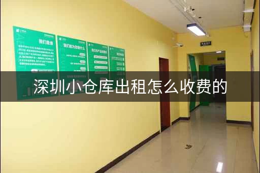 深圳小仓库出租怎么收费的，深圳仓库租赁价格